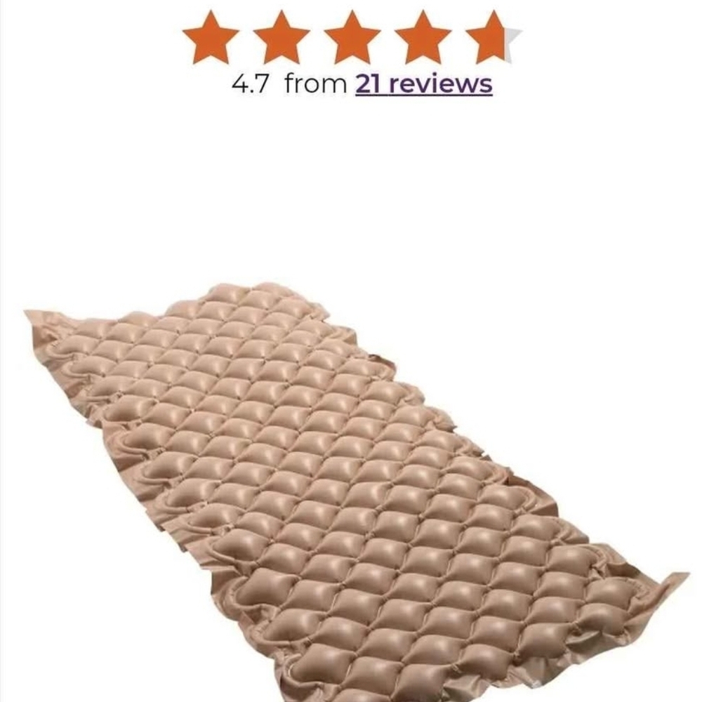 Tan Inflatable Mattress